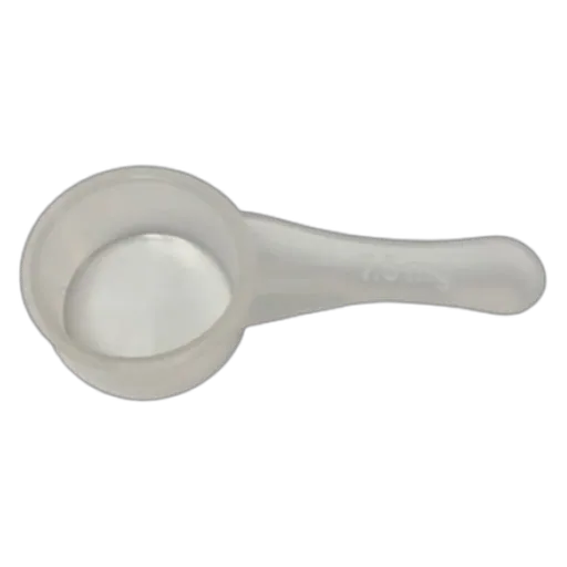 Cuchara Dosificadora 7.5 mg Mango Corto 2 g — laboratorio plástico personalizable | Plasmare