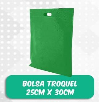 Bolsa Troquel 25 X 30 - Bolsos Ecológicos Plasmare