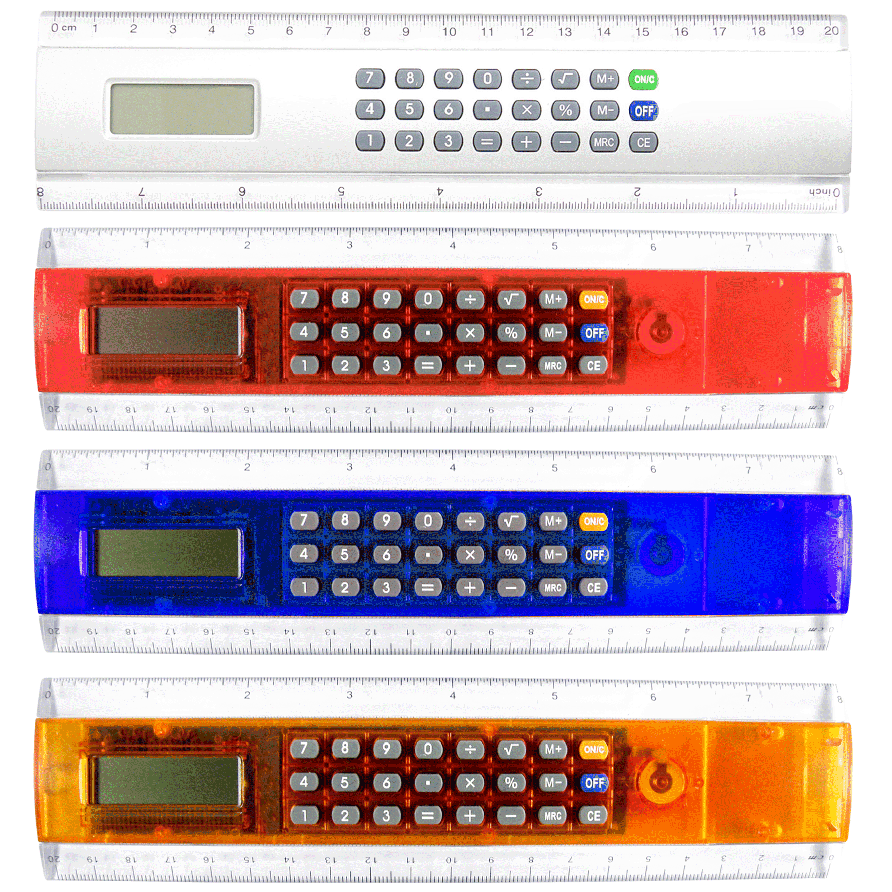 Regla Calculadora Colores - Calculadoras Plasmare