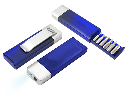 Kit Destornillador Ii Azul - Herramientas Plasmare
