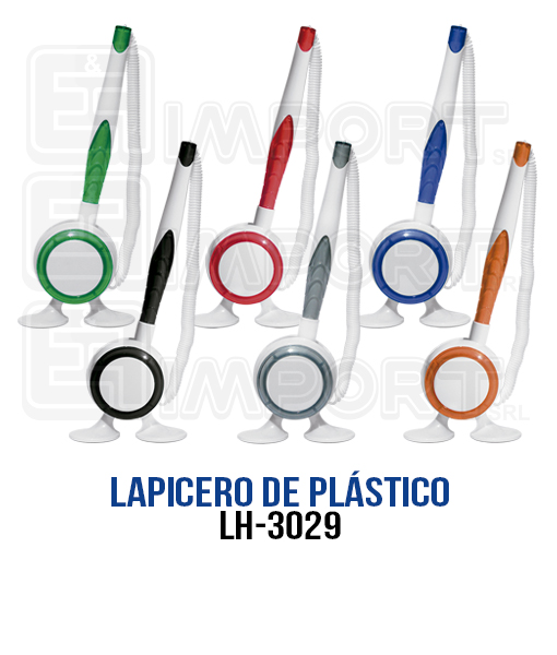 Lapicero De Plastico LH 3029 - Lap Plástico Plasmare