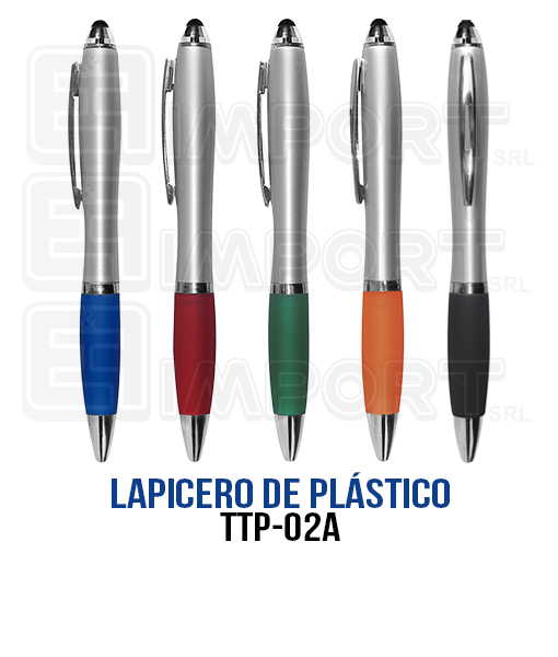 Lapicero De Plastico TTP 02A - Lap Plástico Plasmare