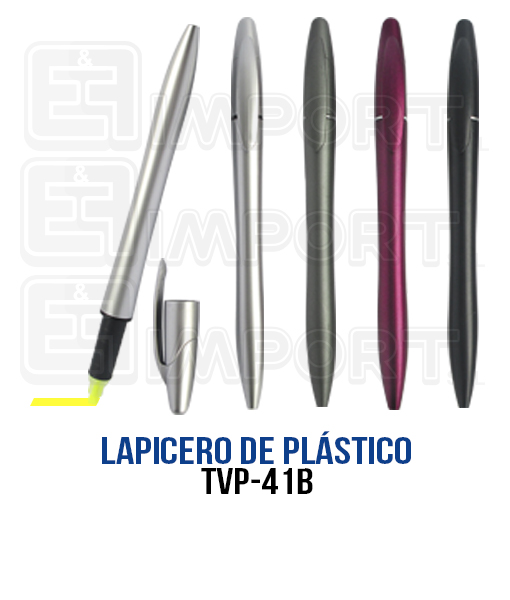 Lapicero De Plastico TVP 41B - Lapiceros Plasmare