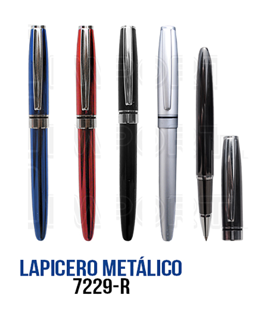 Lapicero Metalico 7229 R 1 - Lapiceros Plasmare