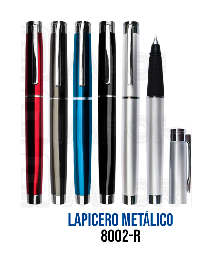 LAPICERO METALICO 8002 R - Lapiceros Plasmare