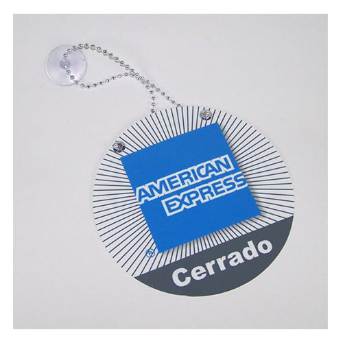 CARTEL ABIERTO CERRADO - POP Plasmare