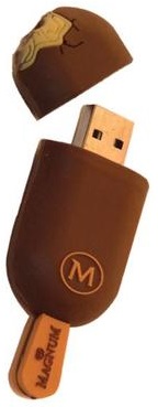 USB Microinyectado Helado Magnum - USB Plasmare